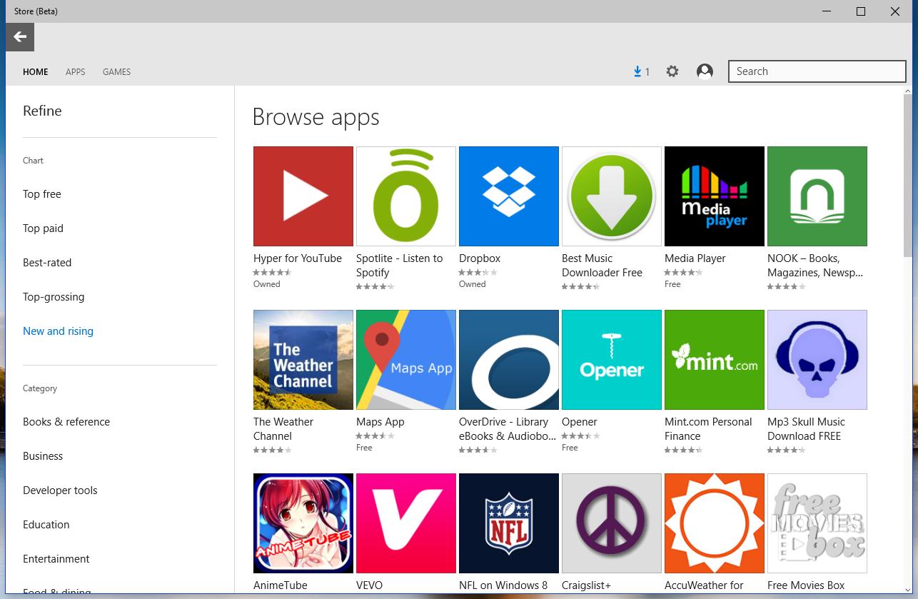Apps store for windows 7 laptop